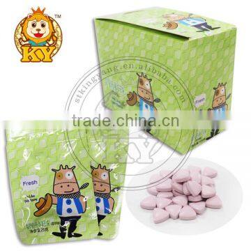 Wholesale Compressed Taro Milk Tablet Candy