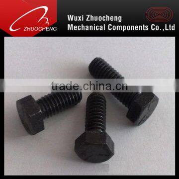 heavy tensile a325 black hex head structural screw