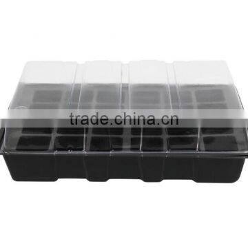 Garden plastic nursery tray/seeding tray 24holes