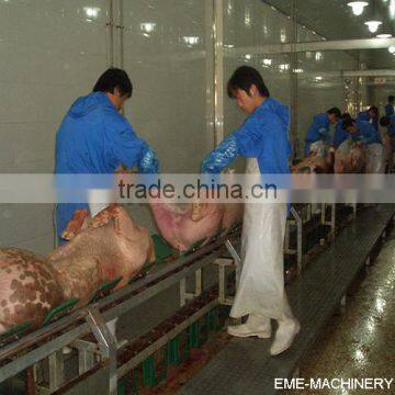 Best Price live Pig butchery Carcass Pre-Skinning Conveyor Machine slaughterhouse Equipment of livestock slaughter line machine