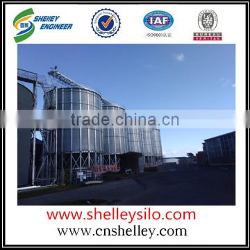 1000ton galvanized rice steel silo