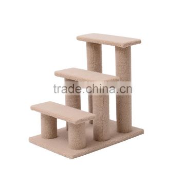 24" 3 Step Scratching Post Cat Steps