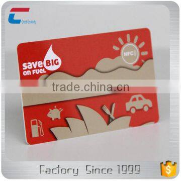 13.56mhz RFID Business Size MIFARE Plus 1K Contactless NFC Smart Card photo-4