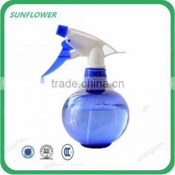350ml PET plastic cleaning bottle with bule color