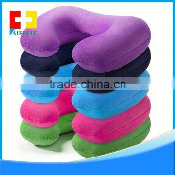 New product memory foam inflatable travel neck pillow