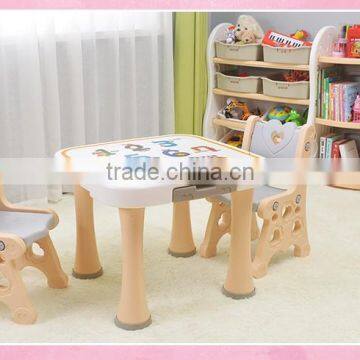 Children Study Tables and Chairs Kids Desk Furniture photo-3