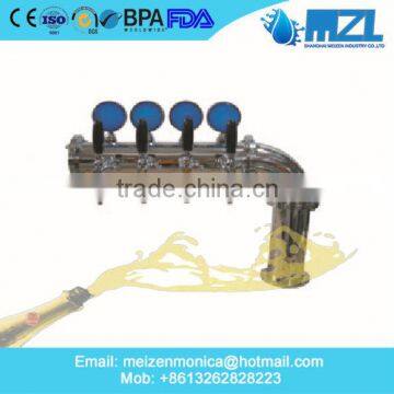 T Style Beer Tower With Chrome Plated China Factory Price