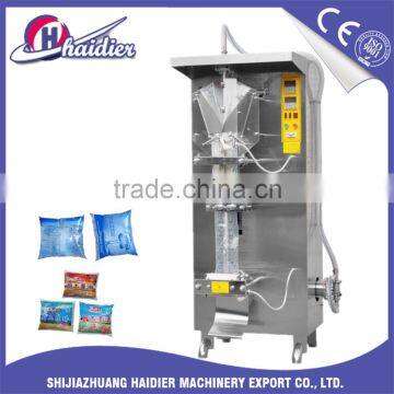 Haidier drinking water sachets packing machine automatic liquid filling packing machine