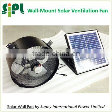 SUNNY FAN SN2015011 14 Inch 20 Watt Wall Mounted Solar Heat Exhaust Fan Air Extractor Ventilation Fan Blower photo-4