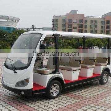 Excellent quality 4 wheel battery powered tourist car new electric shuttle bus