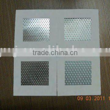 Color perforated Plate