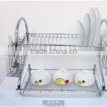 2015 New customed hight quality kitchen cabinet dish rack