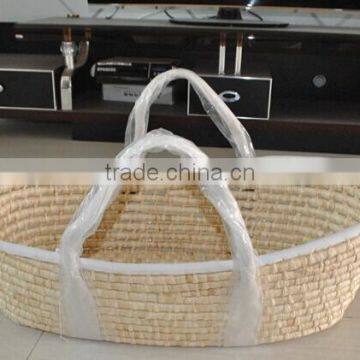 larger beautiful baby carry basket wicker basket for baby baby wicker moses basket