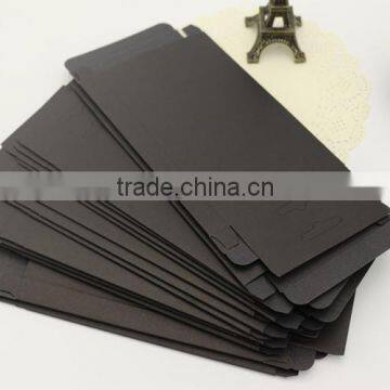 Black Cardboard Packaging Box,Spot PVC Window Paper Packaging for Phone Case photo-5