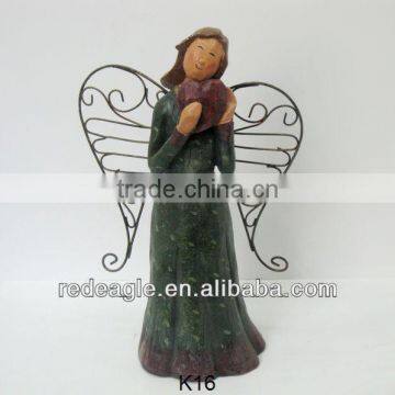 Christms gift resin fairy figurines wholesale