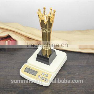 Custom High Quality Golden Crown Trophy photo-5