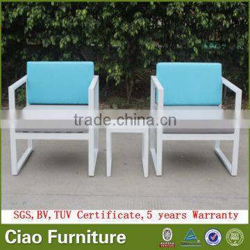 All Weather Sectional Garden Sofa Outdoor Aluminum Sofa Furniture photo-5
