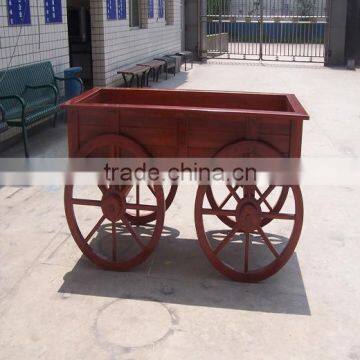 Arlau Outdoor Wood Flower Pot Planter photo-6