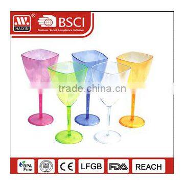 Eco-friendly customized AS matterial reusable home Plastic cups wholesale