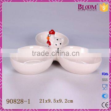 Cute Animal Shape Ceramic Snack Dish photo-2