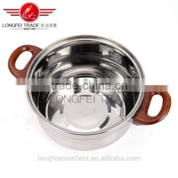 Heat Insulation Handle Stainless Steel Soup Pot Set/cooking Pot/camping Pot photo-4