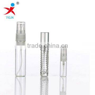 High-end portable glass spray bottle/small spray mist perfume bottle/travel necessary cosmetic repackaging spray bottle