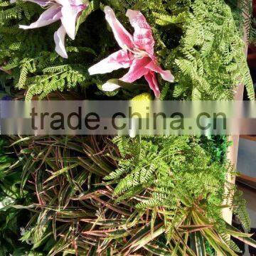 Made in China Grass Flower Wall Artificial Plants Wall for Garden and Interior Decoration photo-3
