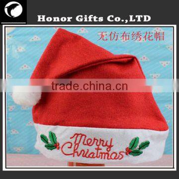 2016 Hot Sale Customized Promotional Colored Santa Hats photo-2