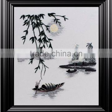 Wholesale 2016 Beautiful Hand-embroidered Painting/ Embroidery From Vietnam photo-4