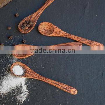 Natural Coconut Wood Spoon, Coco Wood Ladle, Coco Wood Condiment Spoon photo-2