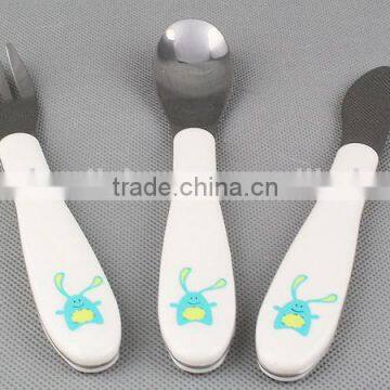 Stainless Steel Kid's Spoon and Fork in good price