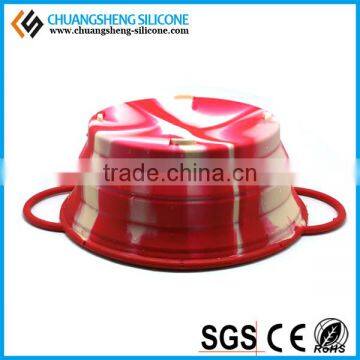 Silicone Folding Bowl, FDA Grade Bowl, Foldable Silicone Dog Bowl photo-4