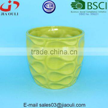 Cheap glazed Ceramic plant pots