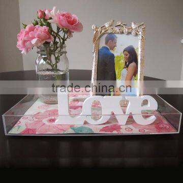2 Tier Clear Square Acrylic Nali Polish Display Stand photo-2