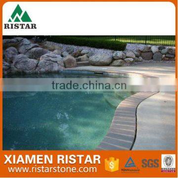 Cheap swimming pool coping stones , granite pool tiles