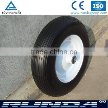 Punture polyurethane material farm wagon wheels