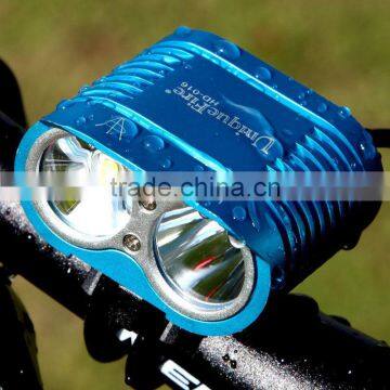 HD016 Cree led X2 bicycle bike headlamp