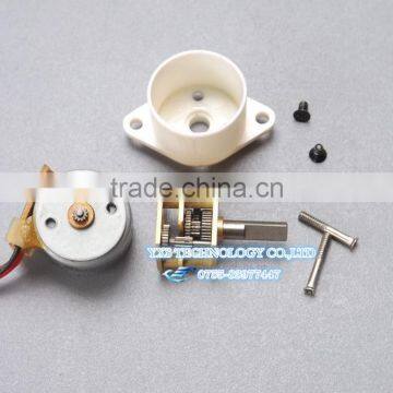Micro Gear 15 Stepper Motor Stepper Motor Full Metal Gear Box 15mm 2 Phase 4 Wire 5v New photo-5