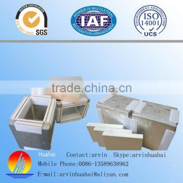 Double Sided Aluminum Foil PIR Polyisocyanurate Foam Duct Panel