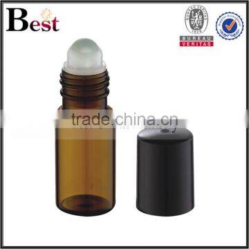 Cosmetic Perfume Glass Bottle Roll on 8ml Amber Bottle Glass With Plastic Roller Ball Bulk Buy From China Market Manufacture photo-2