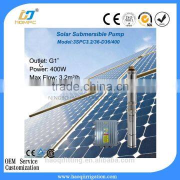 DC 36V 3 inch Centrifugal Solar powered Submersible Pump