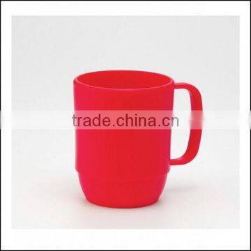 Plastic Handle Elegant Reusable Coffee Cup,OEM 8oz 10oz Promotional Plastic Coffee Cup and Mug Cup,OEM Plastic Coffee Tea Cups photo-3