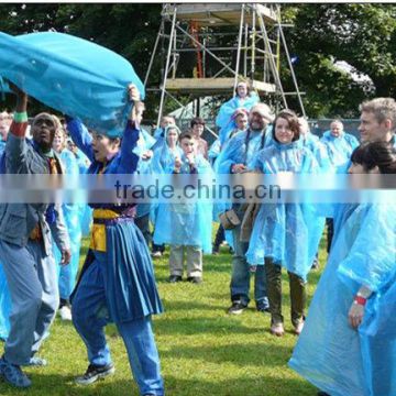 emergency disposable rain poncho