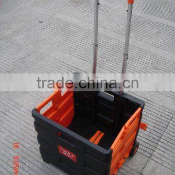 plastic foldable trolley