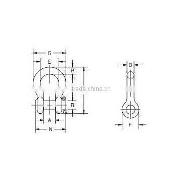 ATLI G213 Screw Pin Anchor Shackle photo-2