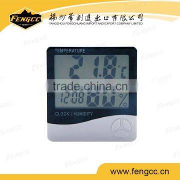 fashion gifts digital clock thermohygrograph for office or home