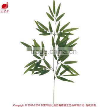 Wholesale artificial leaves artificial bamboo plant for leaf Spring decoration