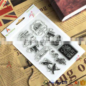 2017 Fashion Christmas China Supplier Top Make Clear Stamps for Crafts DIY photo-3