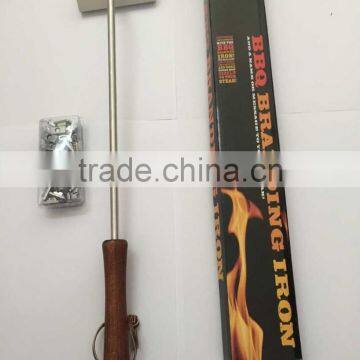 UCHOME DIY Barbecue Tools Branding Iron Stamp With Changeable Letters BBQ Branding Iron photo-6