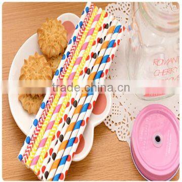 Many Patterns Of Party For Food Grade Paper Straws